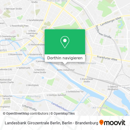 Landesbank Girozentrale Berlin Karte