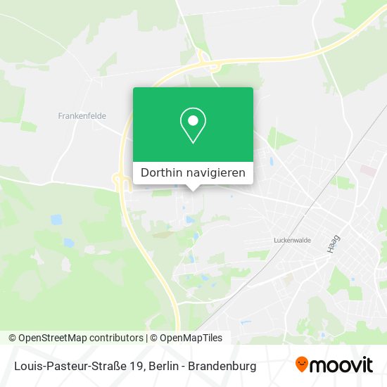 Louis-Pasteur-Straße 19 Karte
