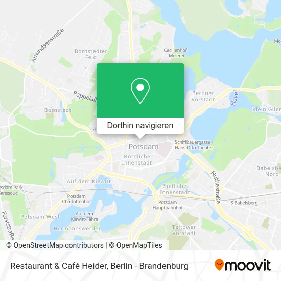 Restaurant & Café Heider Karte