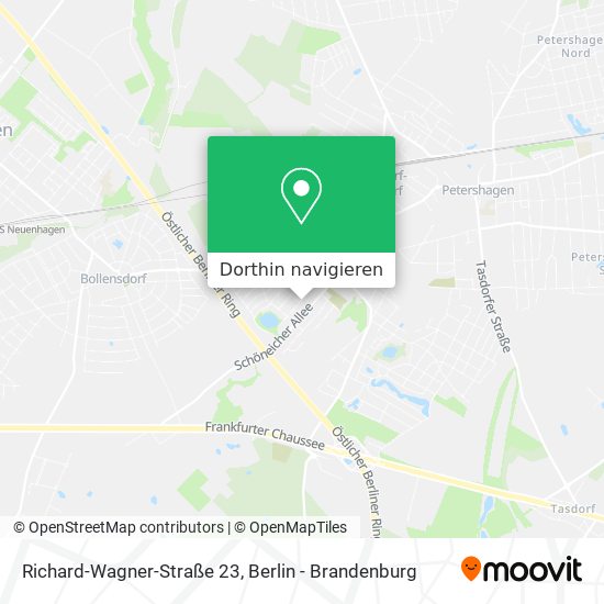 Richard-Wagner-Straße 23 Karte