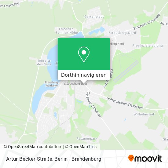 Artur-Becker-Straße Karte