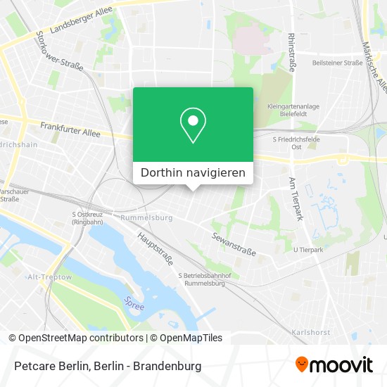 Petcare Berlin Karte