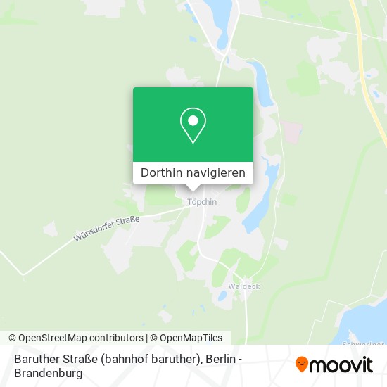 Baruther Straße (bahnhof baruther) Karte