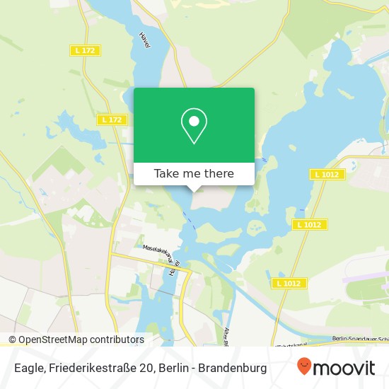 Eagle, Friederikestraße 20 Karte