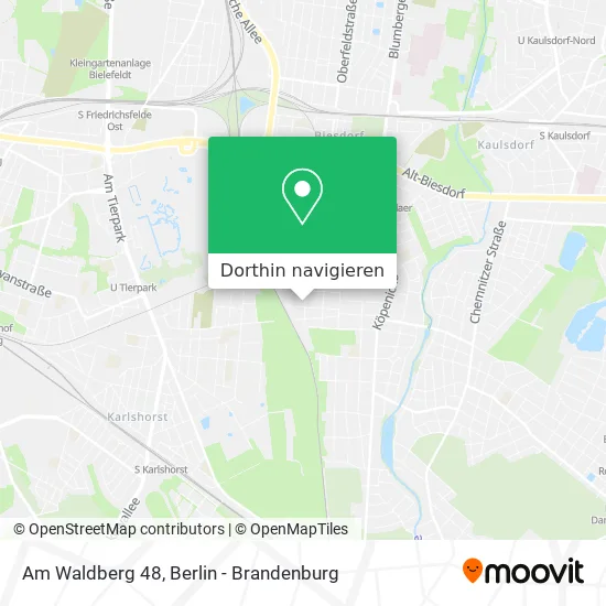 Am Waldberg 48 Karte