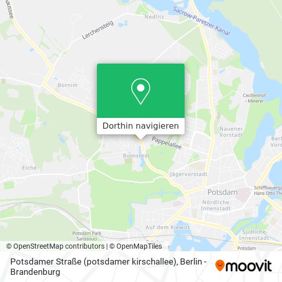 Potsdamer Straße (potsdamer kirschallee) Karte