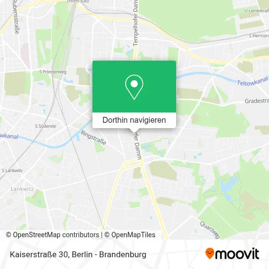 Kaiserstraße 30 Karte