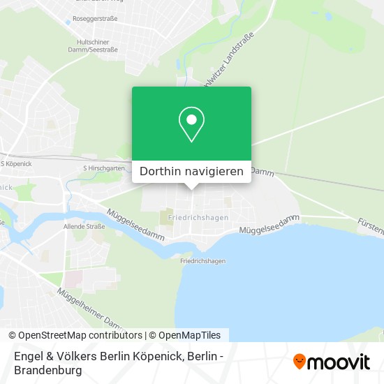 Engel & Völkers Berlin Köpenick Karte
