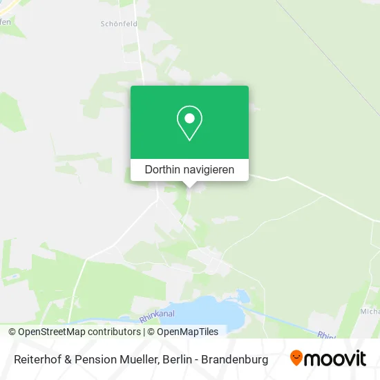 Reiterhof & Pension Mueller Karte