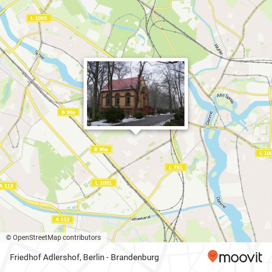 Friedhof Adlershof Karte