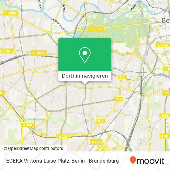 EDEKA Viktoria-Luise-Platz Karte