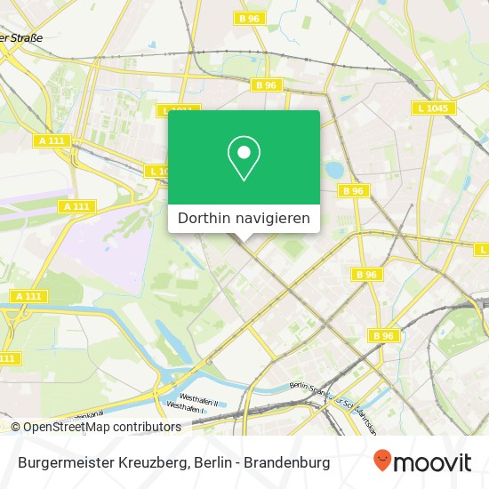 Burgermeister Kreuzberg Karte