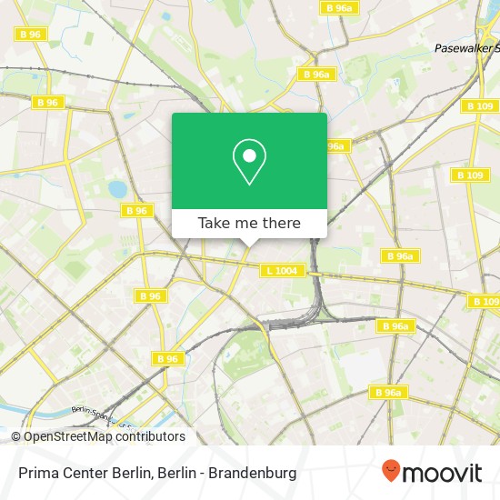 Prima Center Berlin Karte
