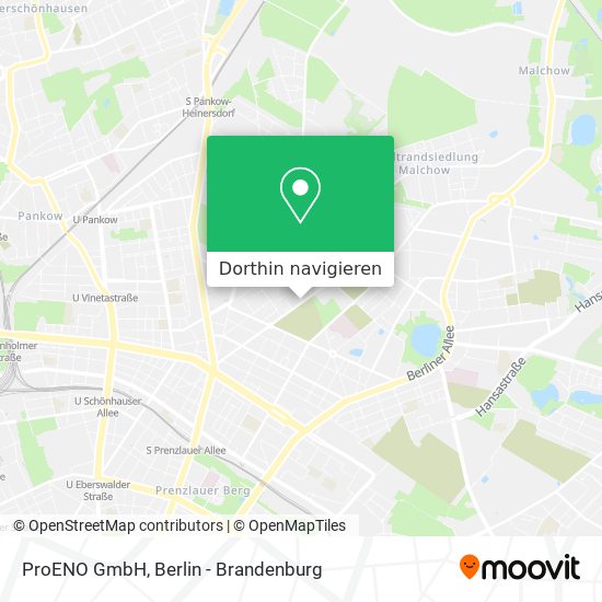ProENO GmbH Karte