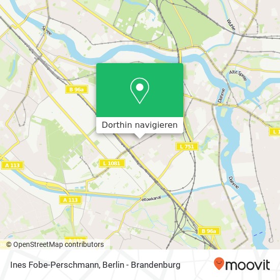 Ines Fobe-Perschmann, Florian-Geyer-Straße 109 Karte