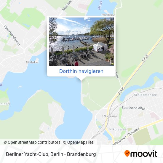 Berliner Yacht-Club Karte