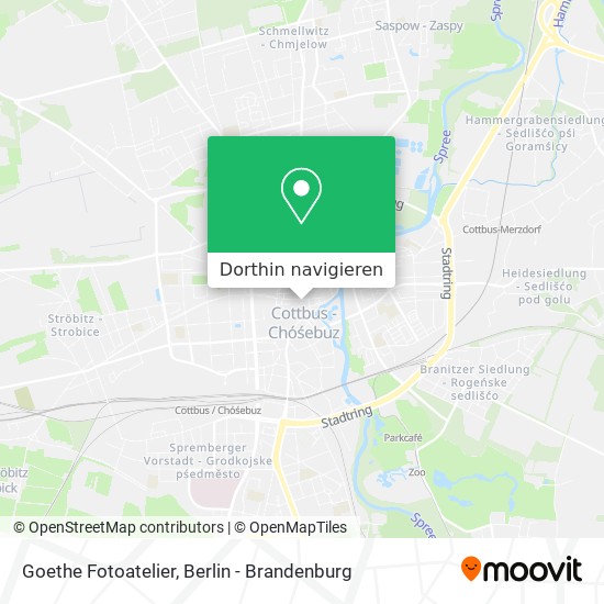 Goethe Fotoatelier Karte