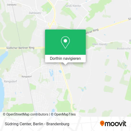 Südring Center Karte