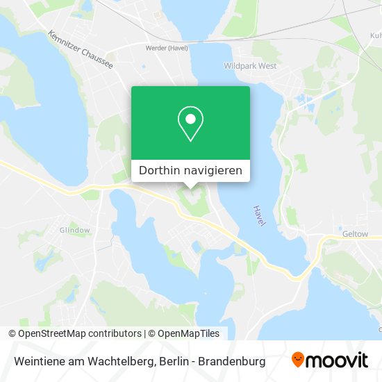 Weintiene am Wachtelberg Karte