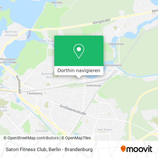 Satori Fitness Club Karte