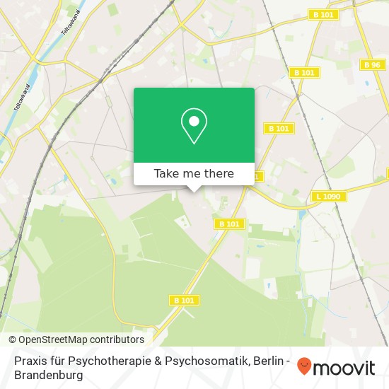 Praxis für Psychotherapie & Psychosomatik Karte