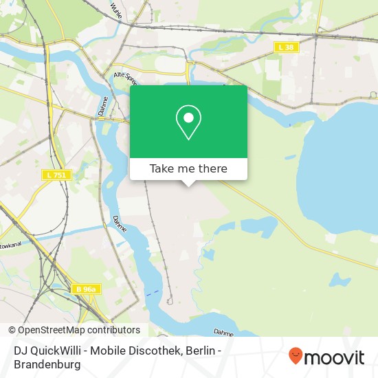 DJ QuickWilli - Mobile Discothek Karte