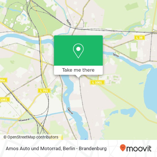 Amos Auto und Motorrad Karte