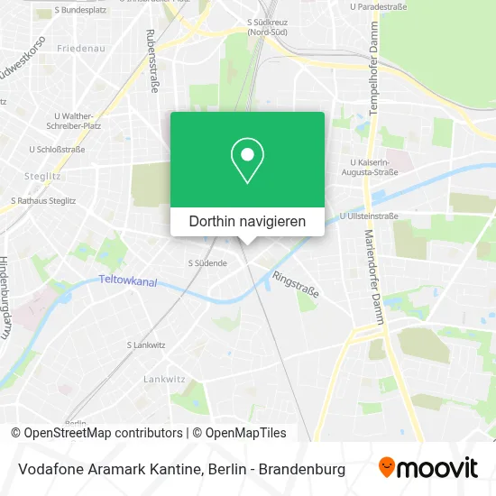 Vodafone Aramark Kantine Karte