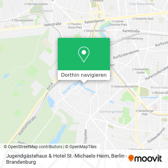 Jugendgästehaus & Hotel St.-Michaels-Heim Karte