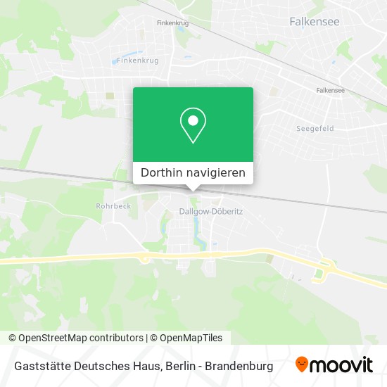 Gaststätte Deutsches Haus Karte