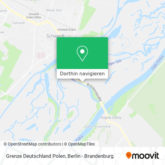 Grenze Deutschland Polen Karte