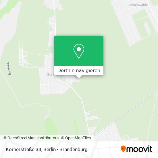 Körnerstraße 34 Karte