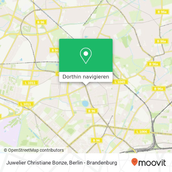 Juwelier Christiane Bonze, Residenzstraße 137 Karte