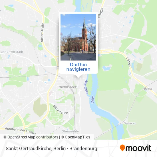 Sankt Gertraudkirche Karte