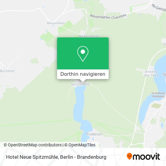 Hotel Neue Spitzmühle Karte