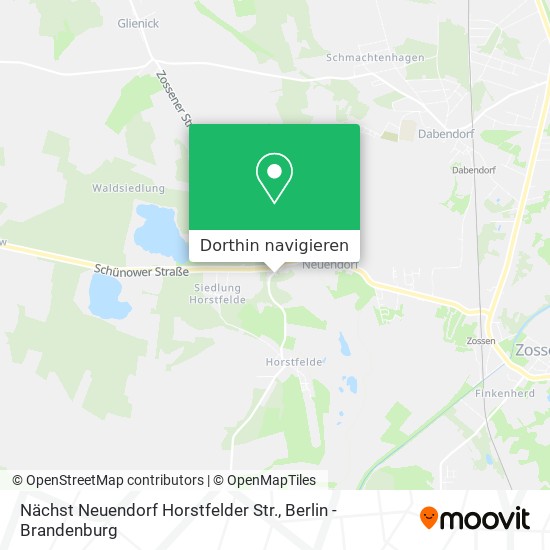 Nächst Neuendorf Horstfelder Str. Karte