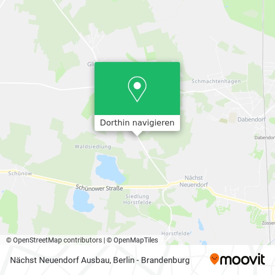 Nächst Neuendorf Ausbau Karte