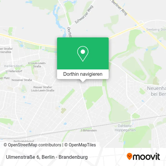 Ulmenstraße 6 Karte