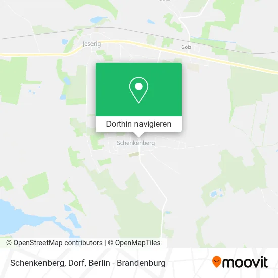 Schenkenberg, Dorf Karte