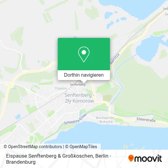 Eispause Senftenberg & Großkoschen Karte