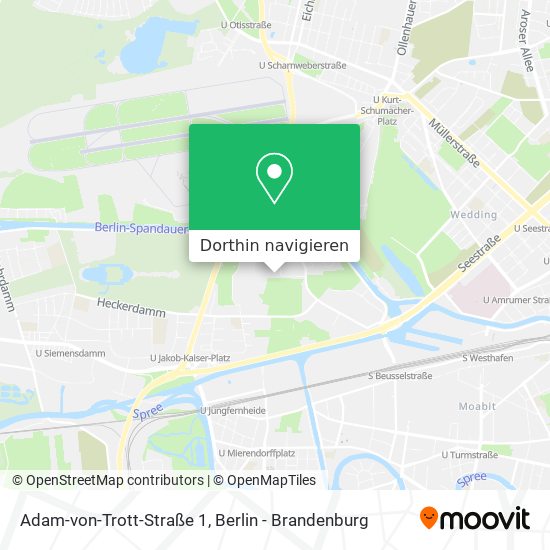 Adam-von-Trott-Straße 1 Karte