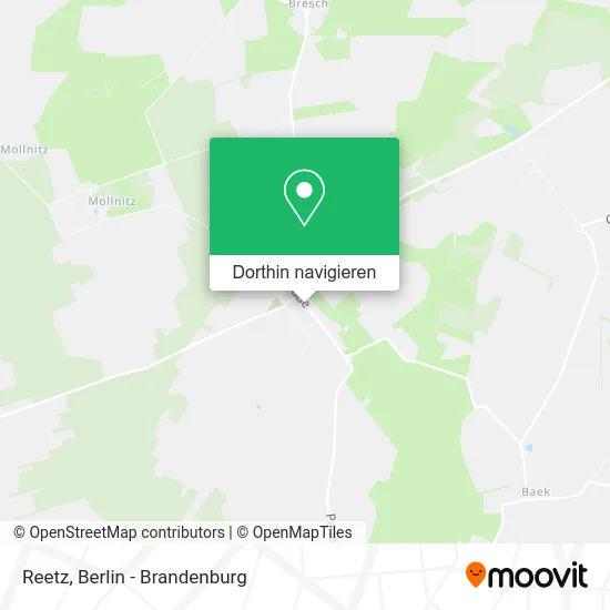 Reetz Karte