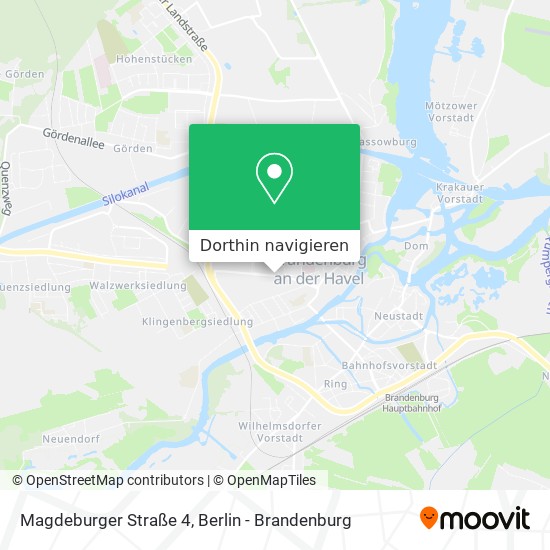Magdeburger Straße 4 Karte