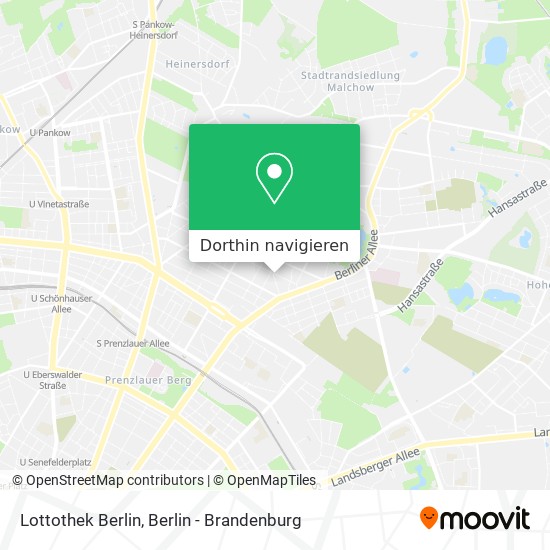 Lottothek Berlin Karte