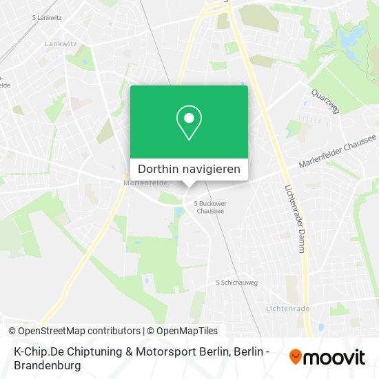 K-Chip.De Chiptuning & Motorsport Berlin Karte