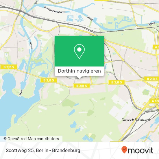 Scottweg 25, Westend, 14055 Berlin Karte