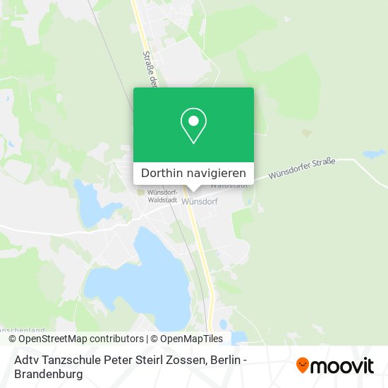 Adtv Tanzschule Peter Steirl Zossen Karte