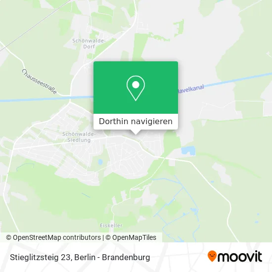 Stieglitzsteig 23 Karte