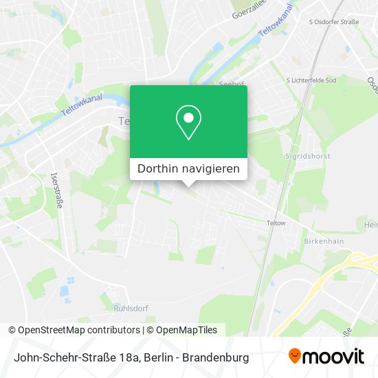 John-Schehr-Straße 18a Karte
