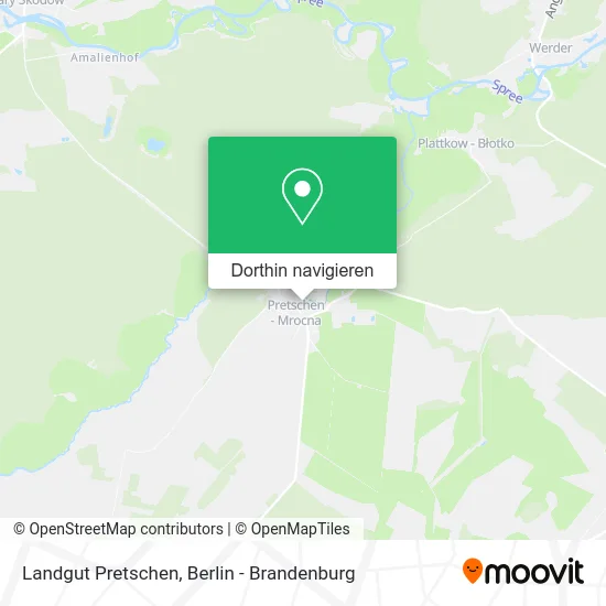 Landgut Pretschen Karte